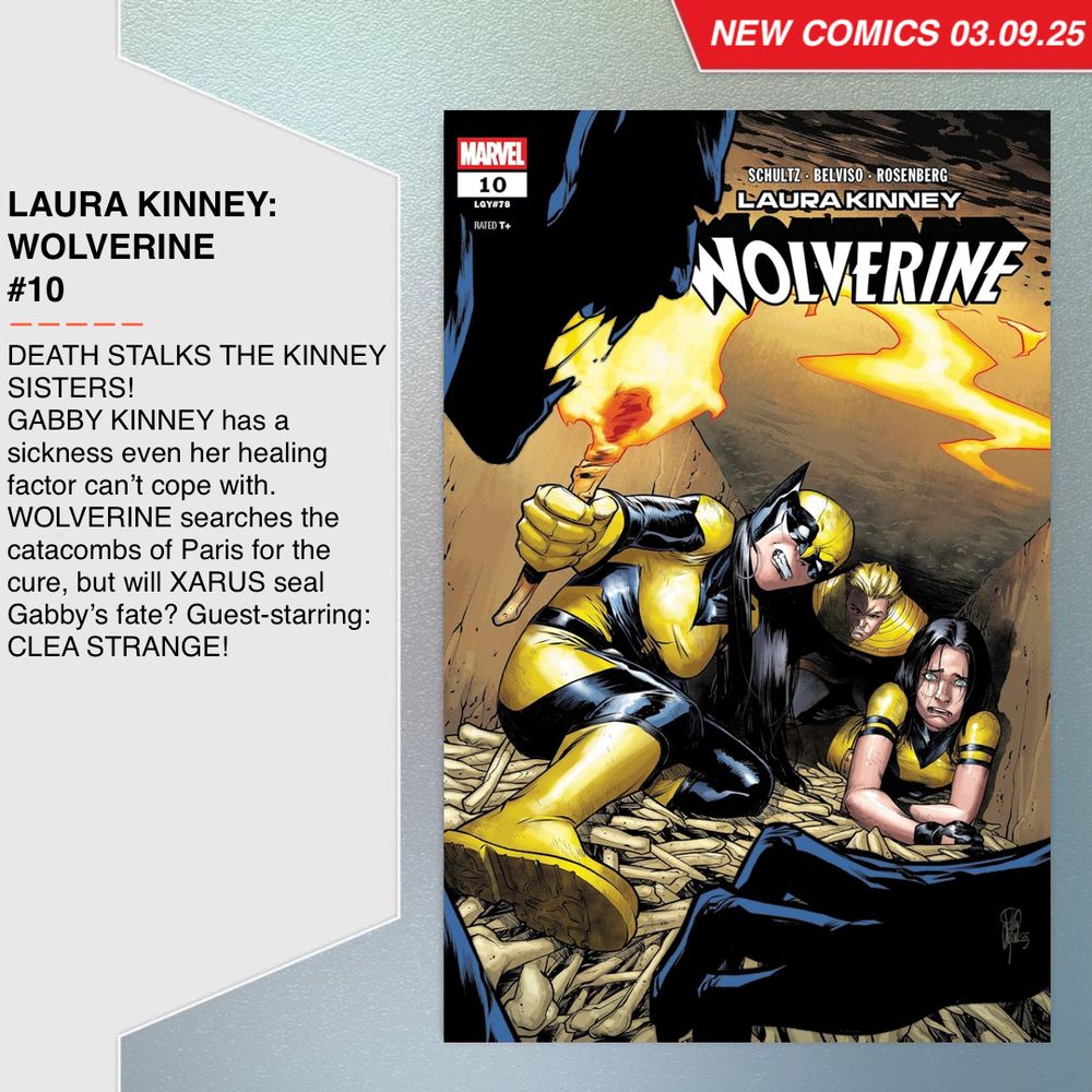 Cover for Laura Kinney: Wolverine #10, art by Elena Casagrande & Edgar Delgado