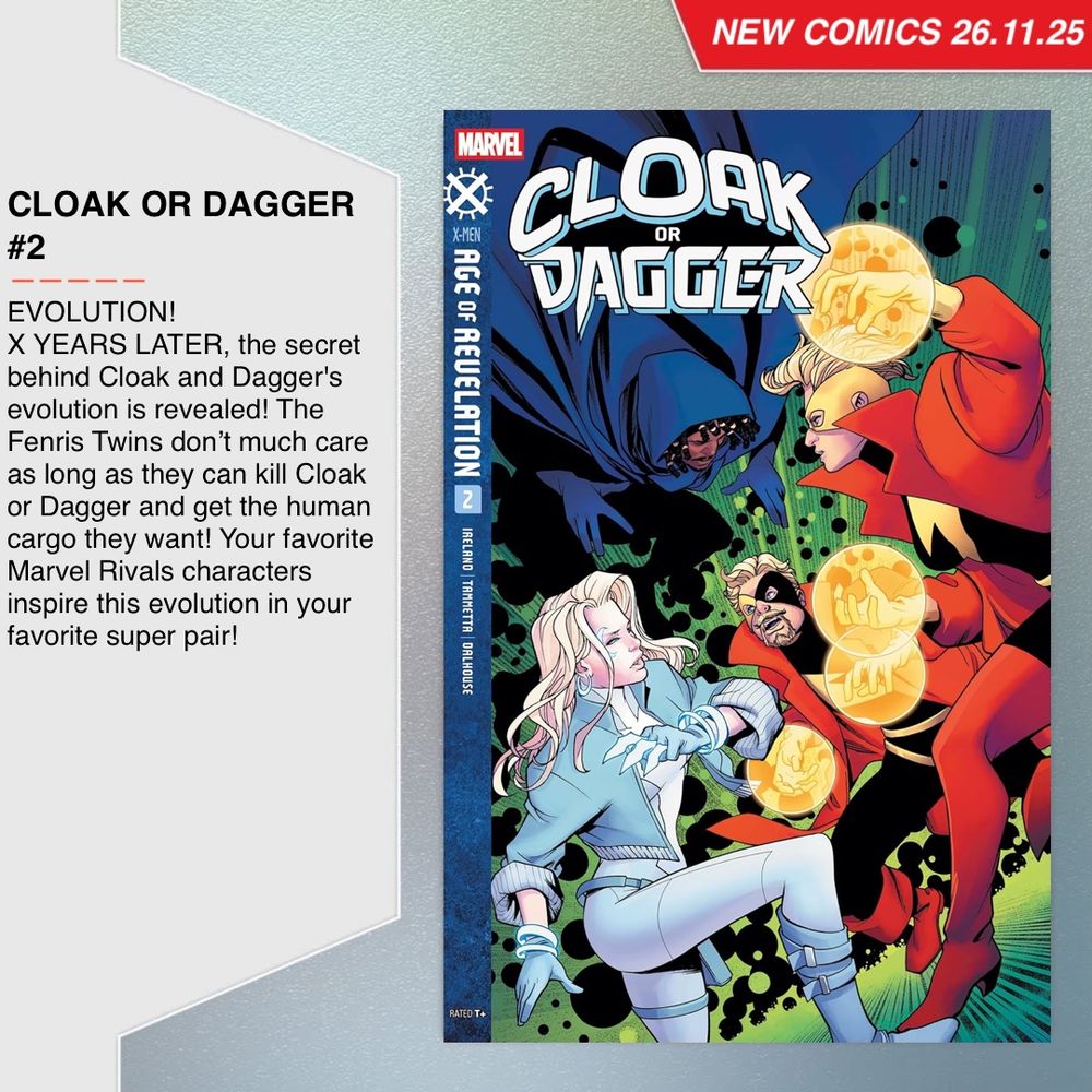 Cover for Cloak or Dagger Vol.1 #2, art by Mike McKane