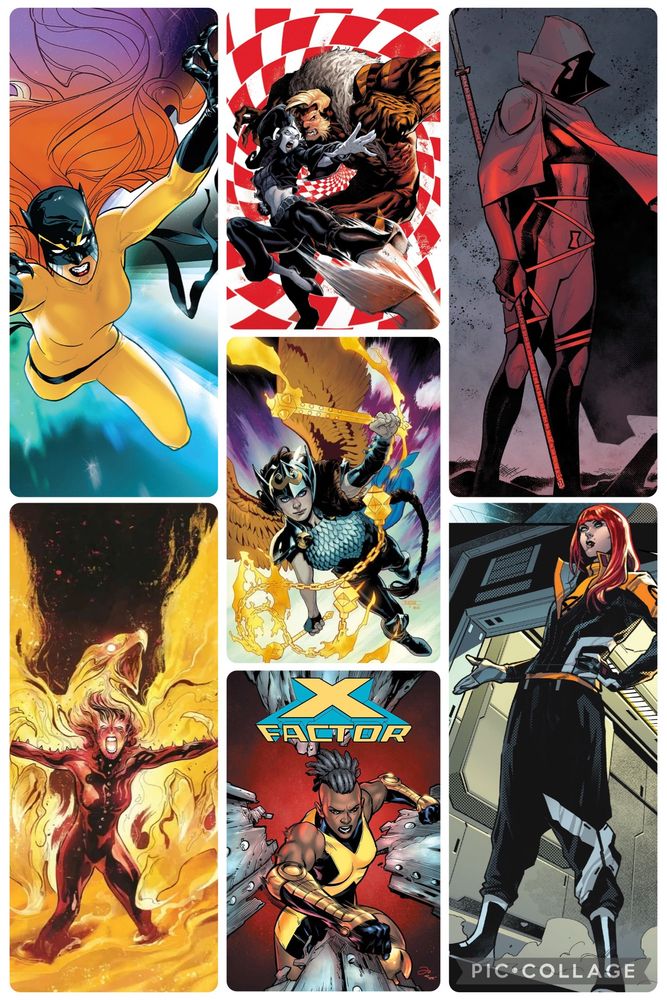 Valkyrie, Hellcat, Nekra, Red Widow, Askani, Frenzy, Amelia Voght
