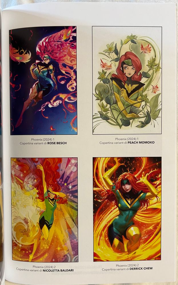 Cover Variant for Phoenix Vol.1 #2, art by Nicoletta Baldari
Cover Variant for Phoenix Vol.1 #2, art by Derrick Chew