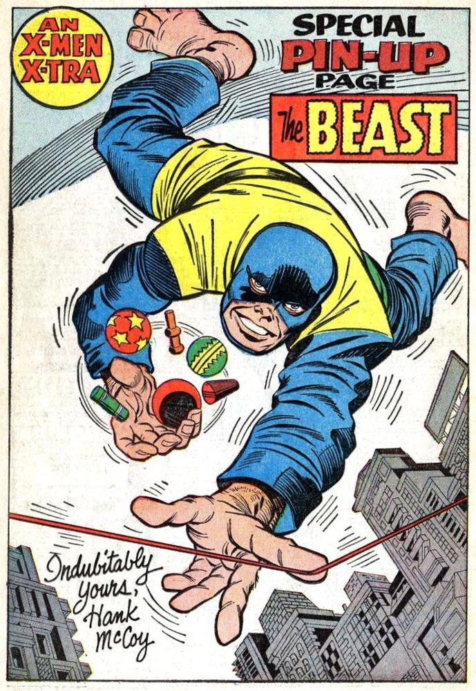 Beast Pin-Up