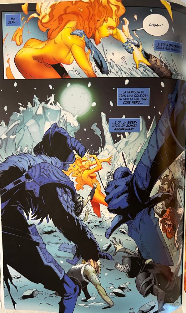 . As Jean and Christopher fight the Black Order, asgardians zombie emerge from the ground