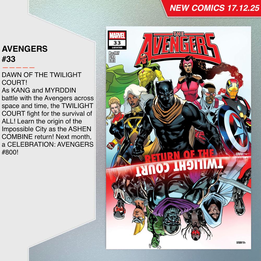 Cover for Avengers Vol.9 #33, art by CAFU & Moreno Dinisio