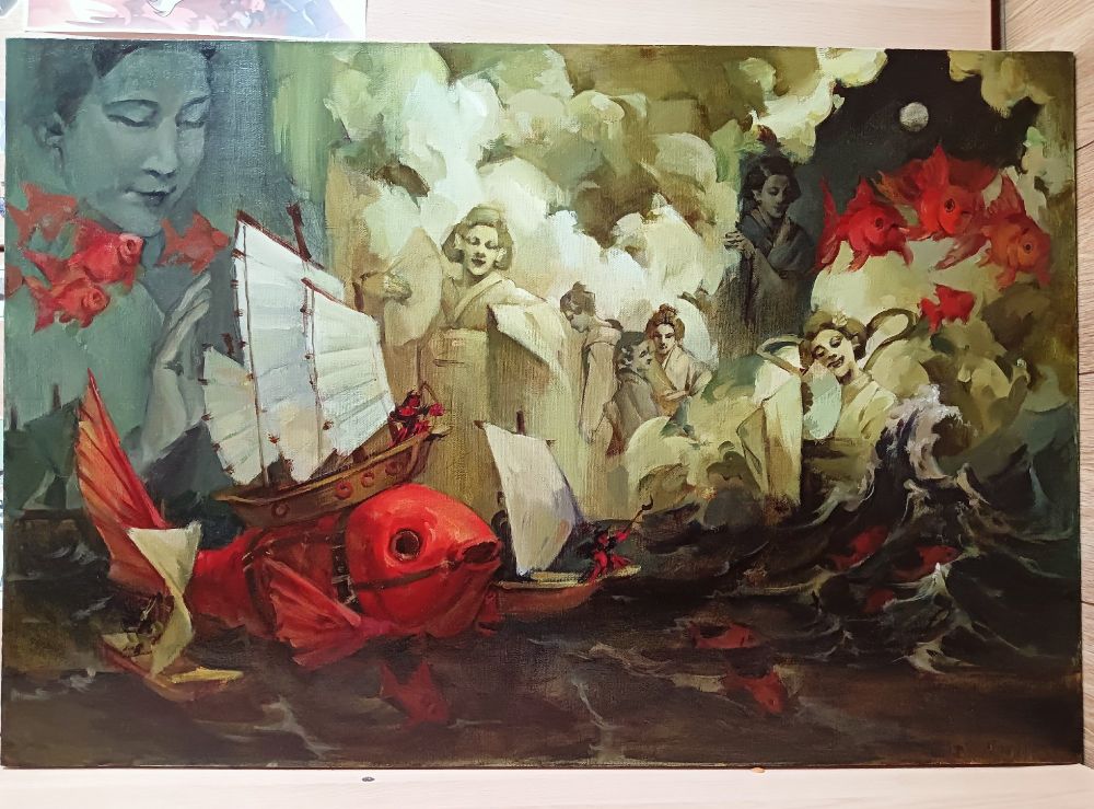 90x60cm or 35x23in