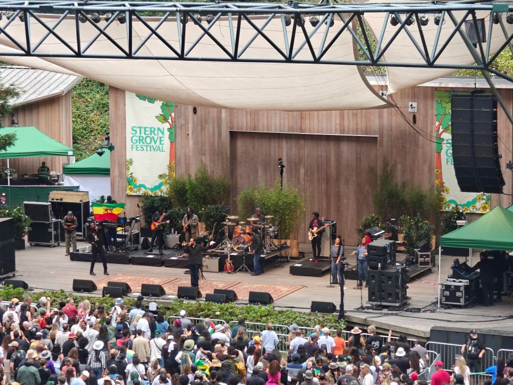 Damien and Stephen Marley at Sterngrove