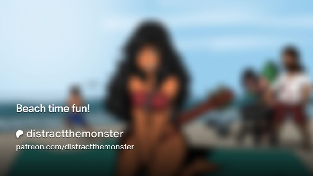 Beach time fun! | distractthemonster