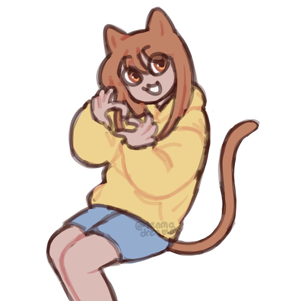 My oc Mara, its a cute catgirl :3