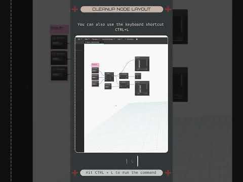 Hey, Did You Know: Clean-up Node Layout feature
