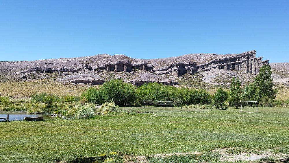 This rock formation is called Pincheira castles. It is really beautiful.