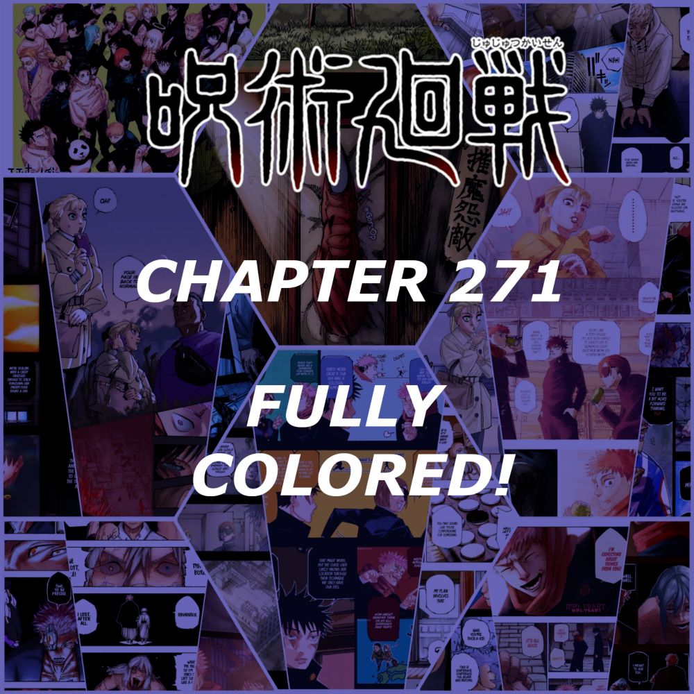 Jujutsu Kaisen - Ch. 271 (Fully Colored) | [Project by 'Os Coloridos'] | Chapter 1 | Cubari