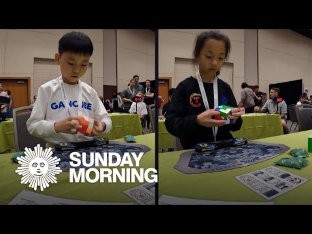 The world of Rubik's speed cubing