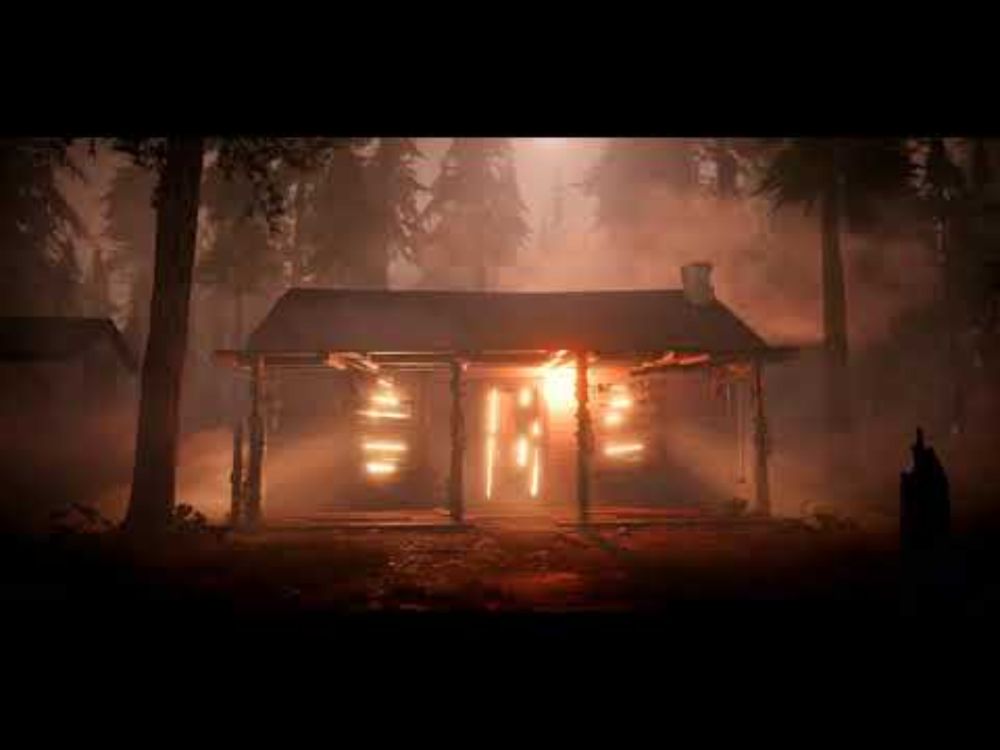 Evil Dead Cabin 4K Ambient ASMR (9 Hours)