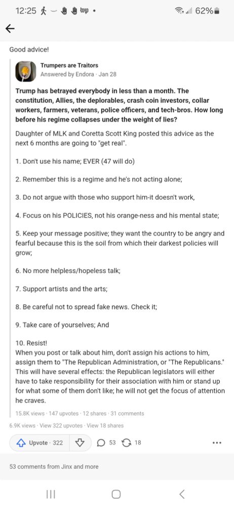 Use the words Republican Regime because that's what it is and it holds Republicans responsible for 47's.. actions.