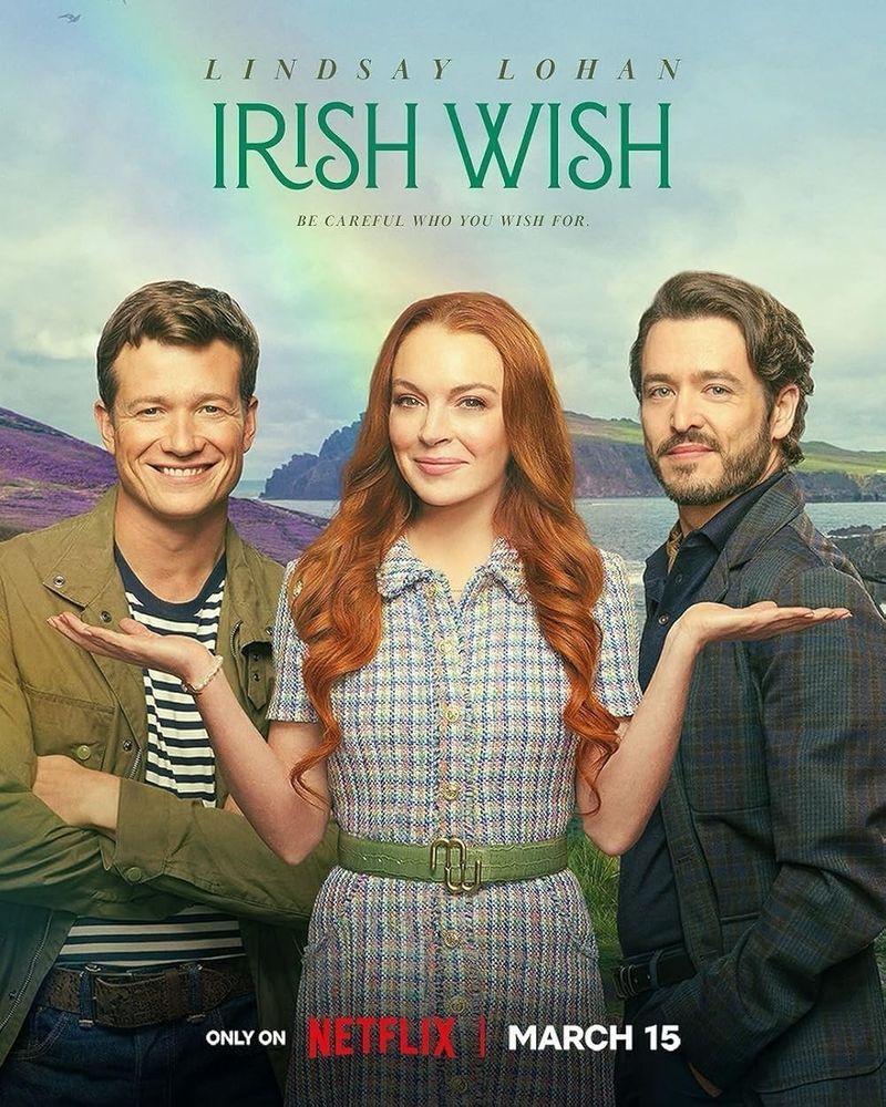 Movie poster for Irish Wish starring Lindsay Lohan