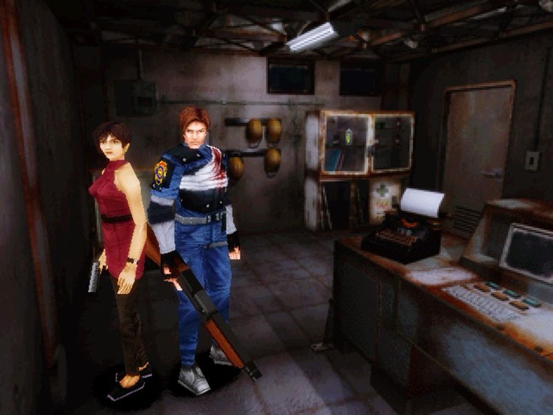 Resident Evil 2 Screenshot. Source:
https://www.deviantart.com/yokoylebirisi/art/Resident-Evil-2-Screenshot-449437468