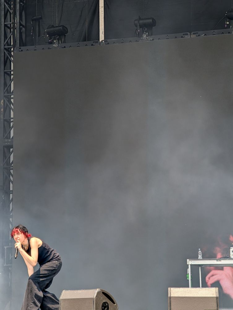 Jane Remover performing at 12:45-1:30 in the afternoon it was so goddamn hot during then let me tell you