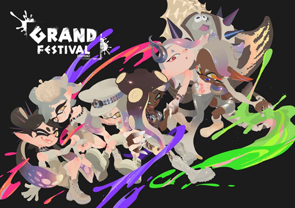 『スプラトゥーン3』最大のフェス「グランドフェス」開催決定！お題は「大切なのは？ 過去vs現在vs未来」新amiiboも発売！ | ばるらぼ！