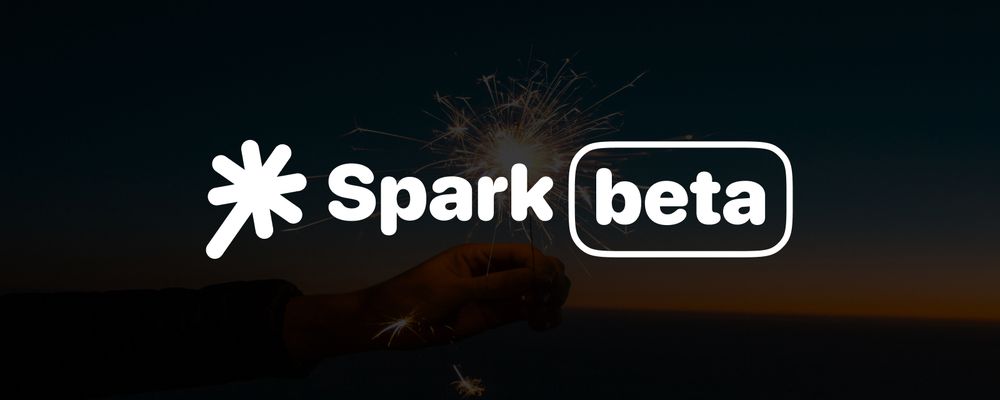 Spark beta logo