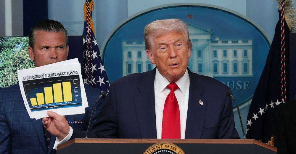 President Donald Trump said on Monday he was deploying 800 National Guard troops to Washington and putting the city's police department under federal control, an extraordinary assertion of presidential power in the nation's capital.