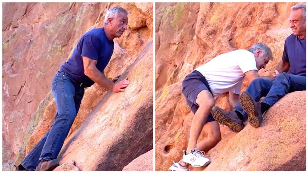Secretary of Health and Human Services Robert F. Kennedy Jr. dragged Medicare chief Dr. Mehmet Oz up a cliff face in a bizarre show of MAHA strength. Less than a week after a gunman opened fire at the...