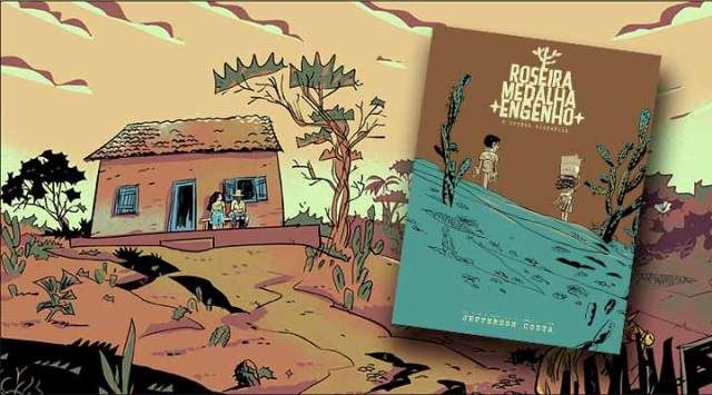 Imagem promocional do quadrinho Roseira Medalha Engenho 
