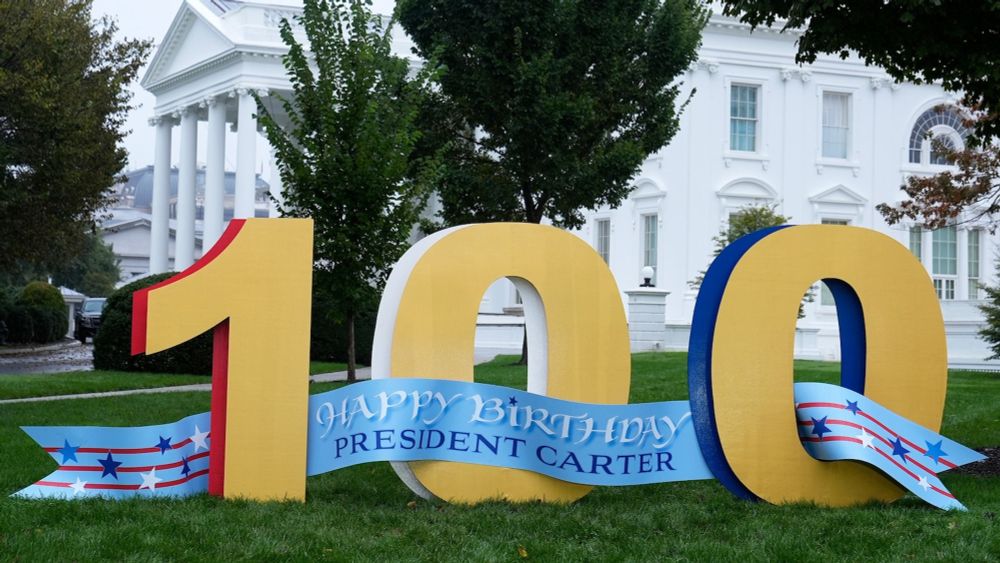 Jimmy Carter 100th birthday updates: White House honors former president with 'Happy Birthday' display