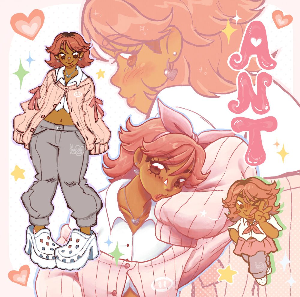 my persona character! she's a cute bubbly girlypop~