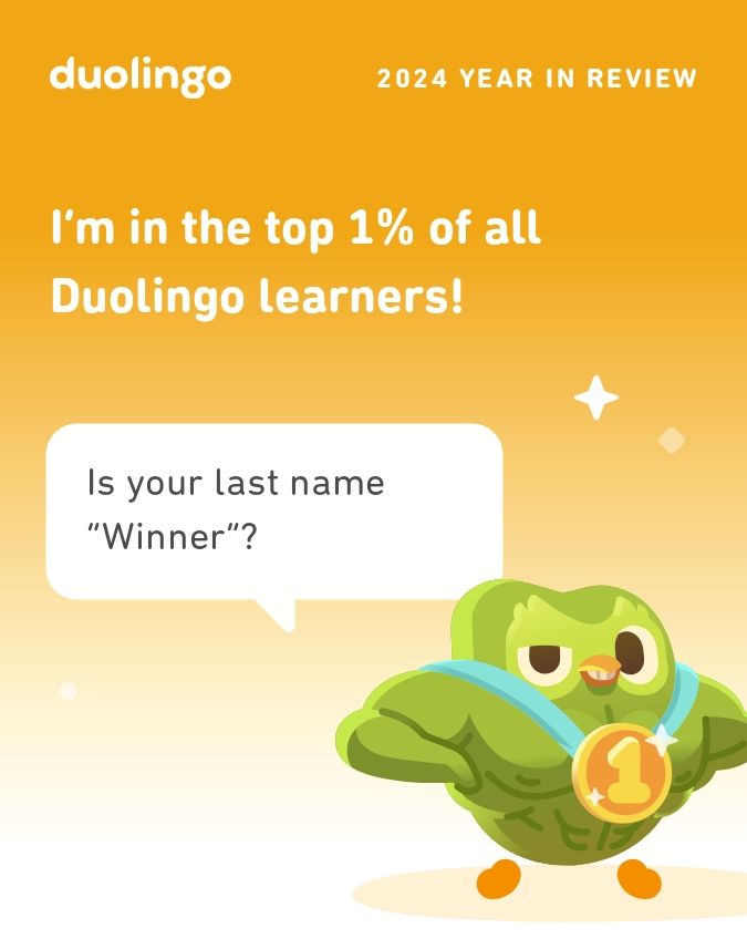 Duo me dit que je suis dans le top 1%.