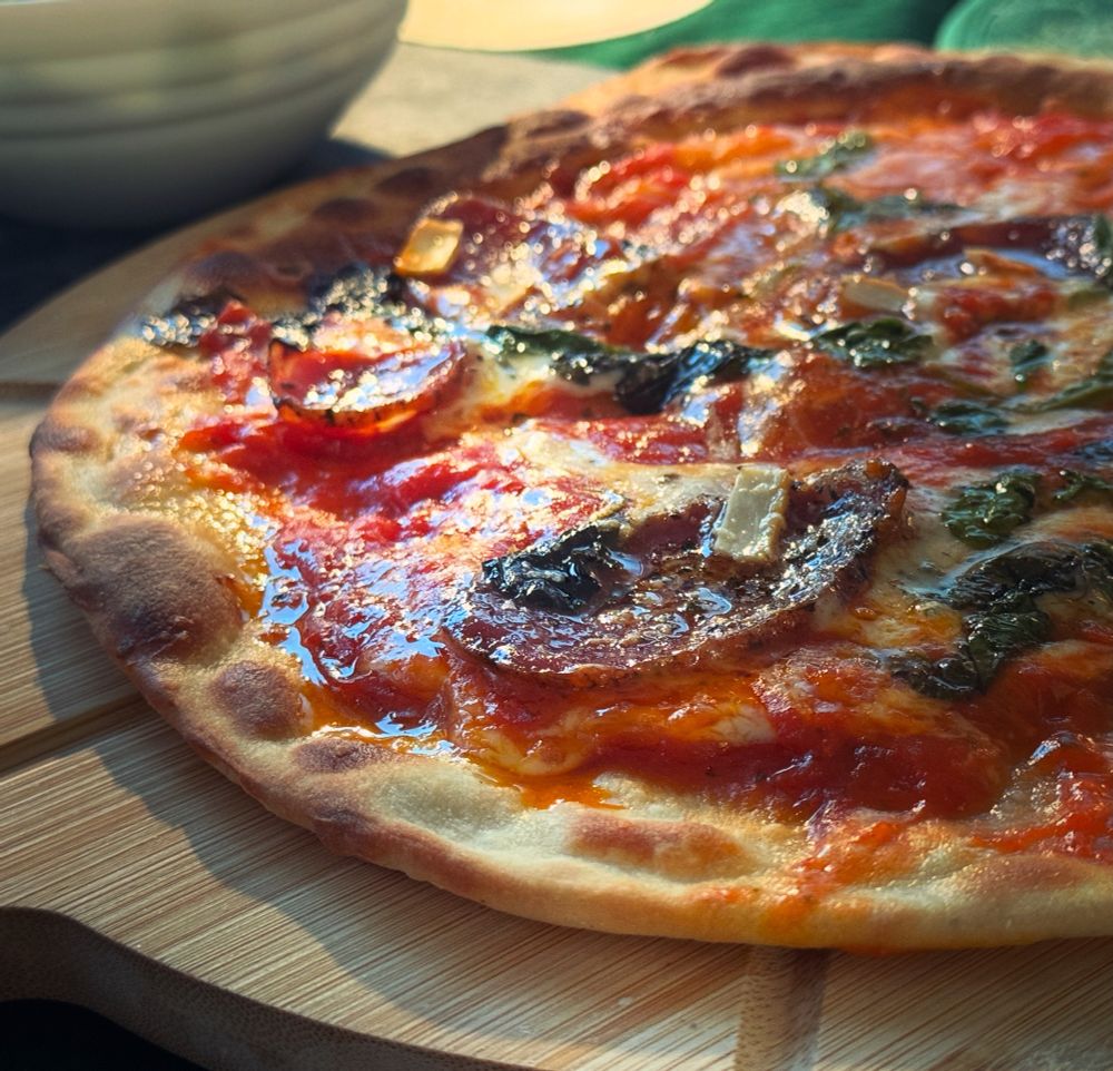 Pizza with Salami