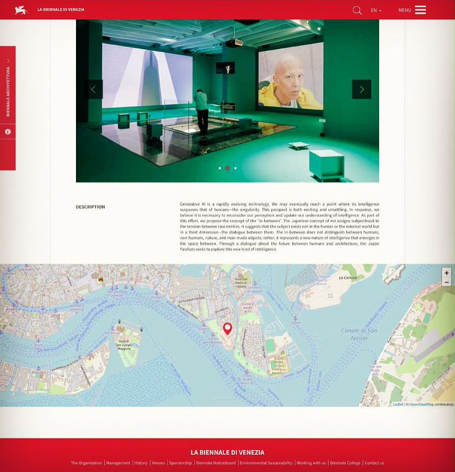 Official Map made by OpenStreetMap
