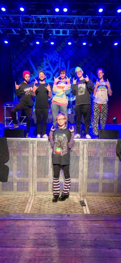 Me and the band during VIP