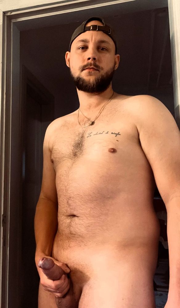 Nudes of 30 year old white guy showing his thick dick, nude body, and feet.