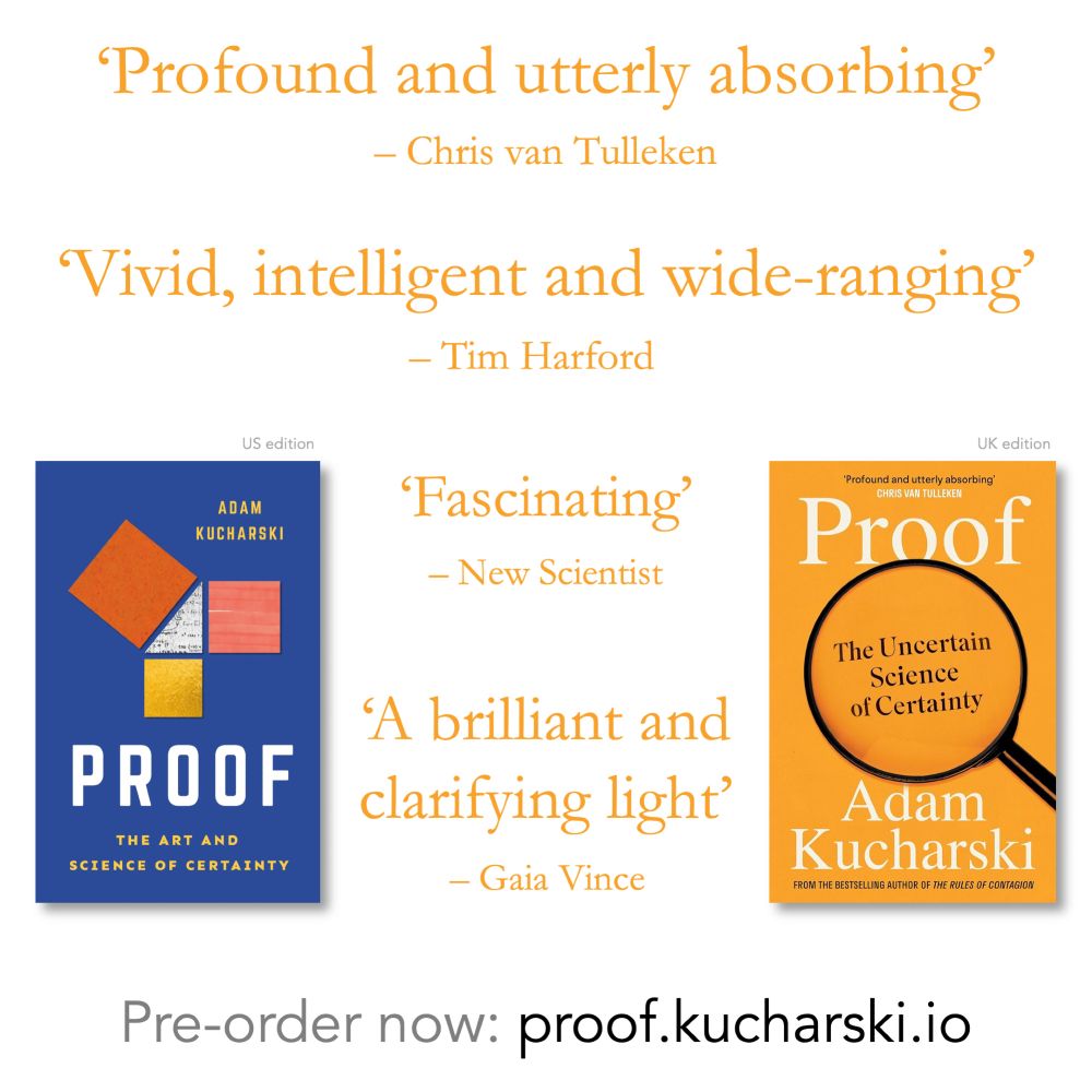 Book covers and quotes from proof.kucharski.io