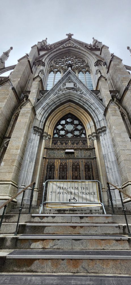 St Patrick's cathedral exterior 