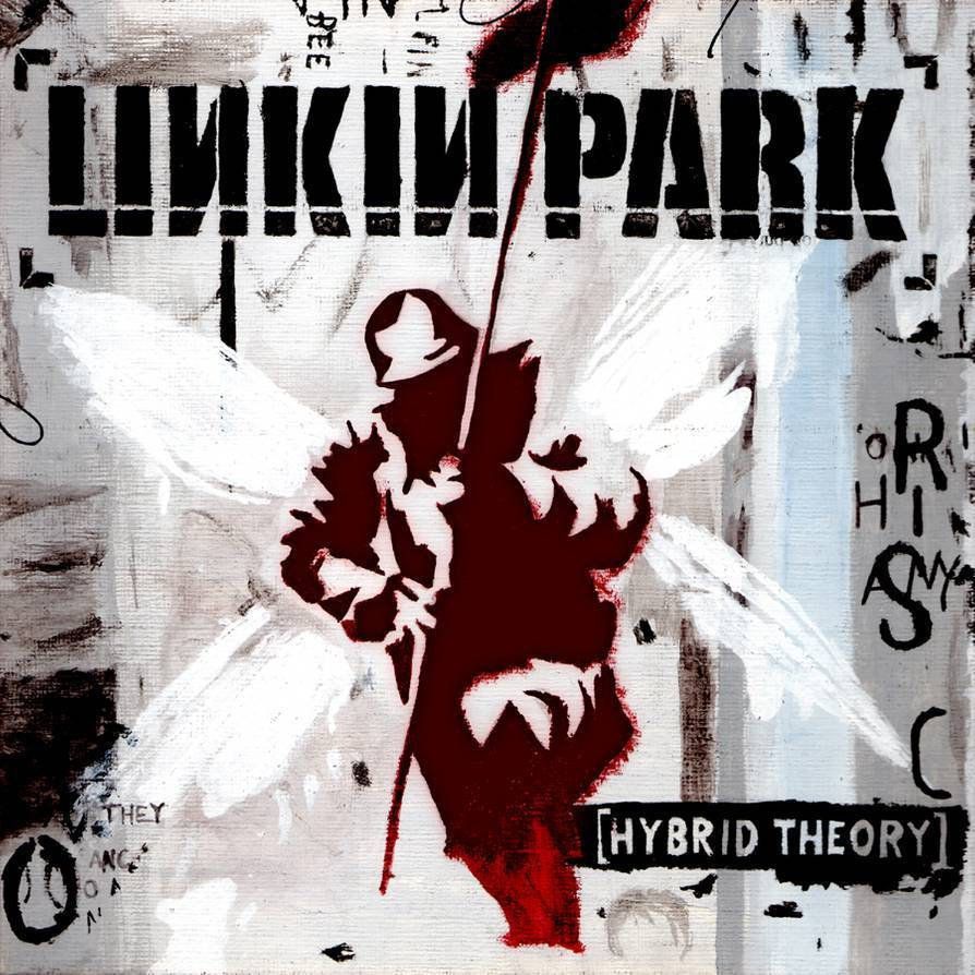 linkin park hybrid theory cover, gesprayter soldat? mit libellenflügeln