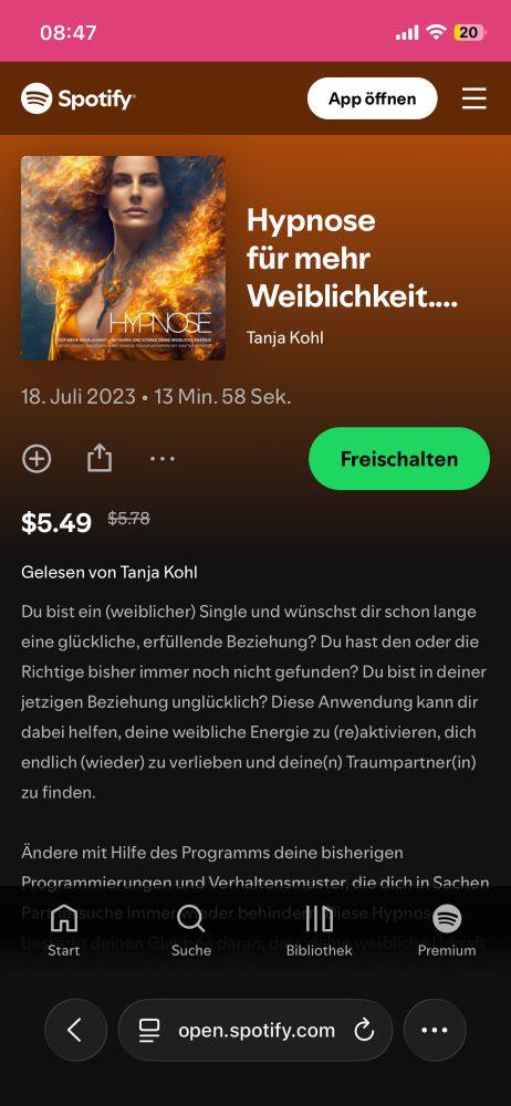 hypnose für mehr weiblichkeit von tanja kohl