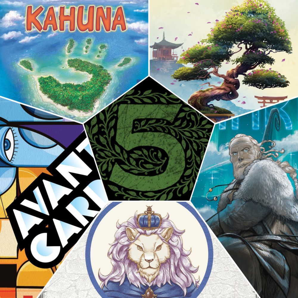 The Five By Episode 148: Knarr, Avant Carde, Kahuna, Bonsai, Tricktakers