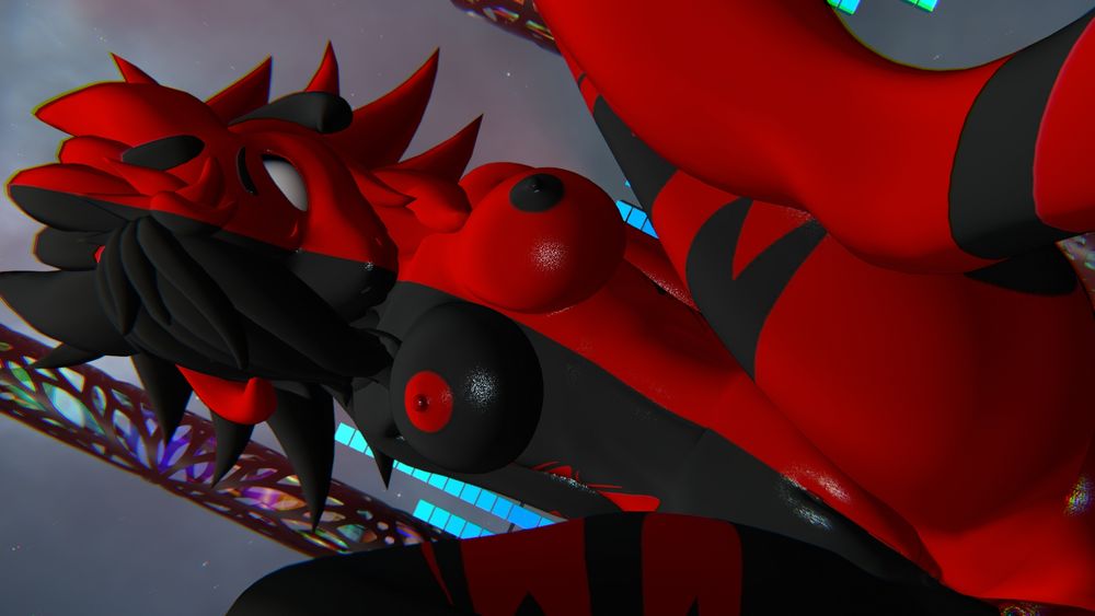 Female Zenox showing off her stuff.