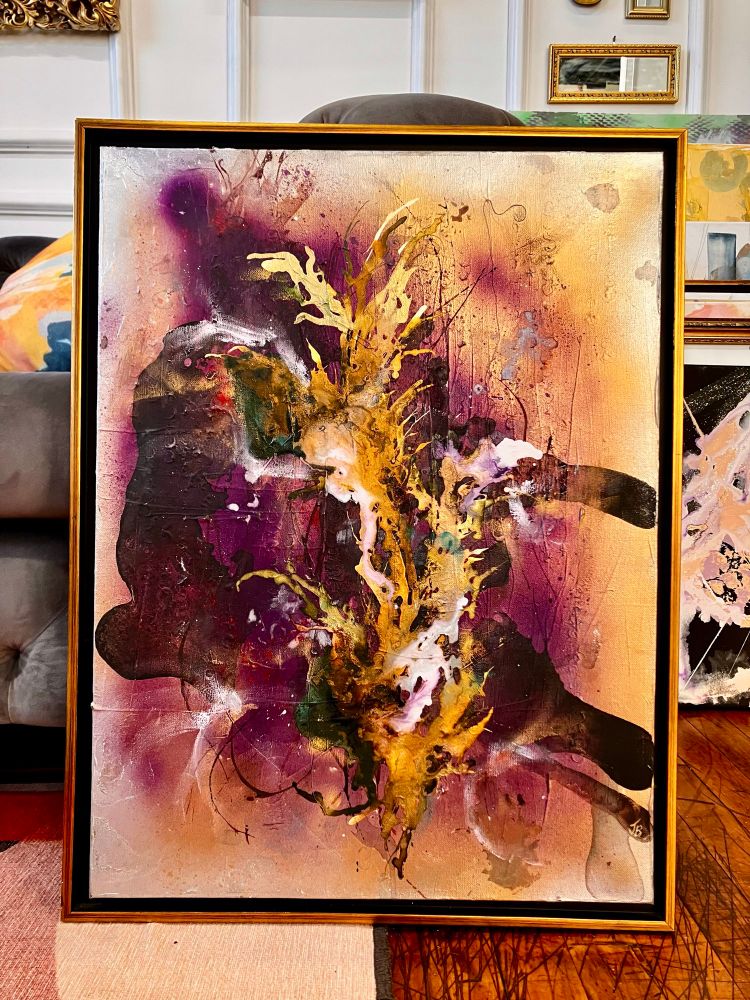 “Lucretia,” which was started in 2019 and finished this year