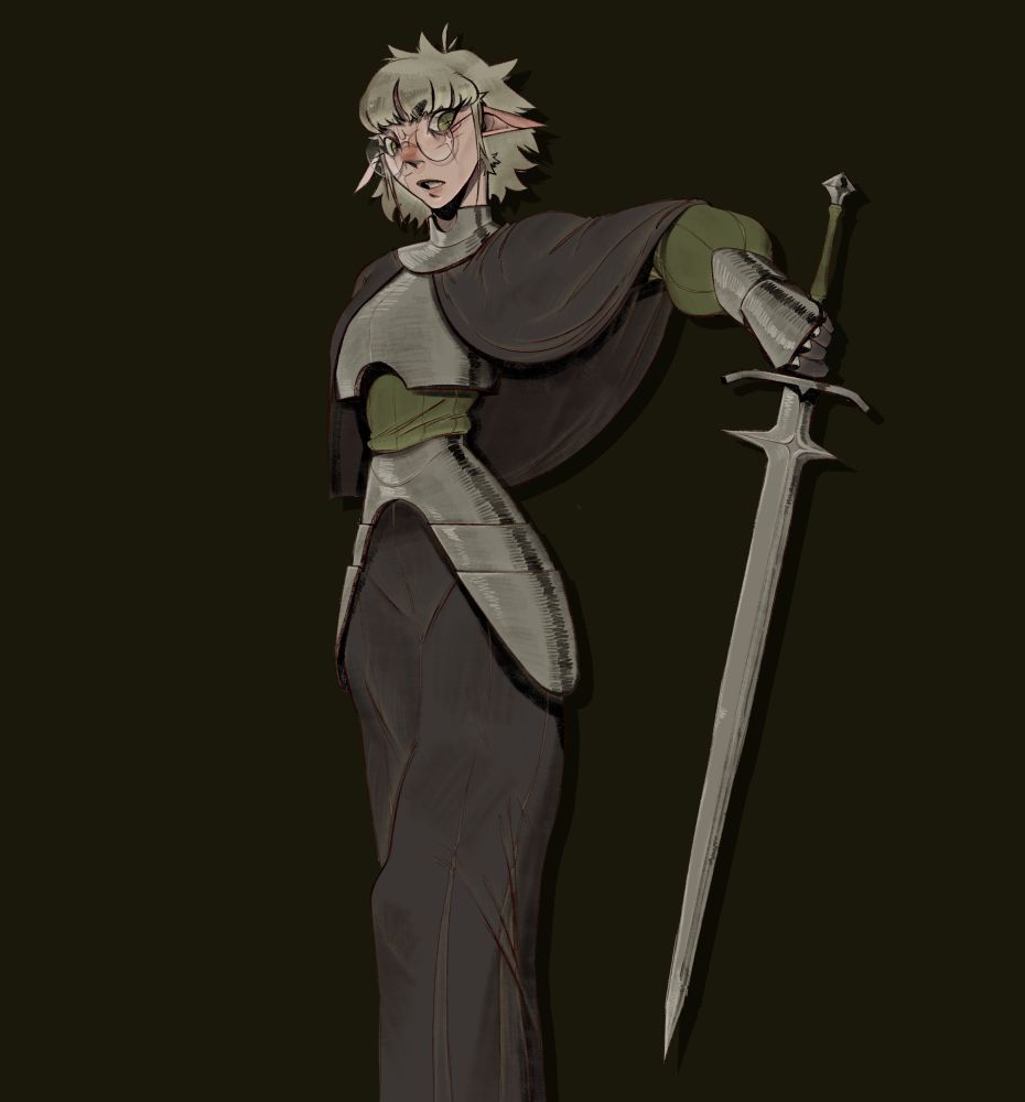 shes wearing glasses now