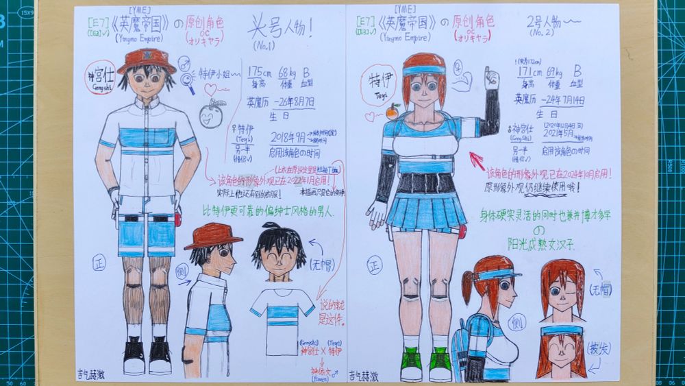 这是2张在2024年12月绘制的插画。
（已在2025年6月升级改造）