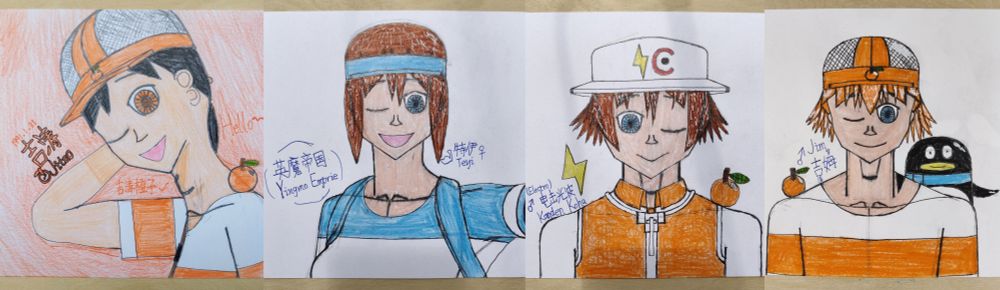 -📑
#オリキャラ / #OC / #原创角色 / #原創角色
#英魔帝国 /Yingmo Empire
#电击小子 */Electro Boy
-角色
吉涛🍊（Jitao）
特伊💪（Teyi）
电击光波🍊⚡¥（Kanden Koha）
吉姆🍊（Jim）
Xin Peach🍑

-注意
1️⃣*已使用新造车，并取代所有的旧插画。
2️⃣￥（电击光波）已顶替并取代这个：电击橙子🍊（Electro Orange）。
详细： https://bsky.app/profile/chargeluckyshot.bsky.social/post/3lhaf54ranc2h
3️⃣有1个原创角色由另一个实体实际持有及运转： https://bsky.app/profile/chargeluckyshot.bsky.social/post/3ldlaotbges2d