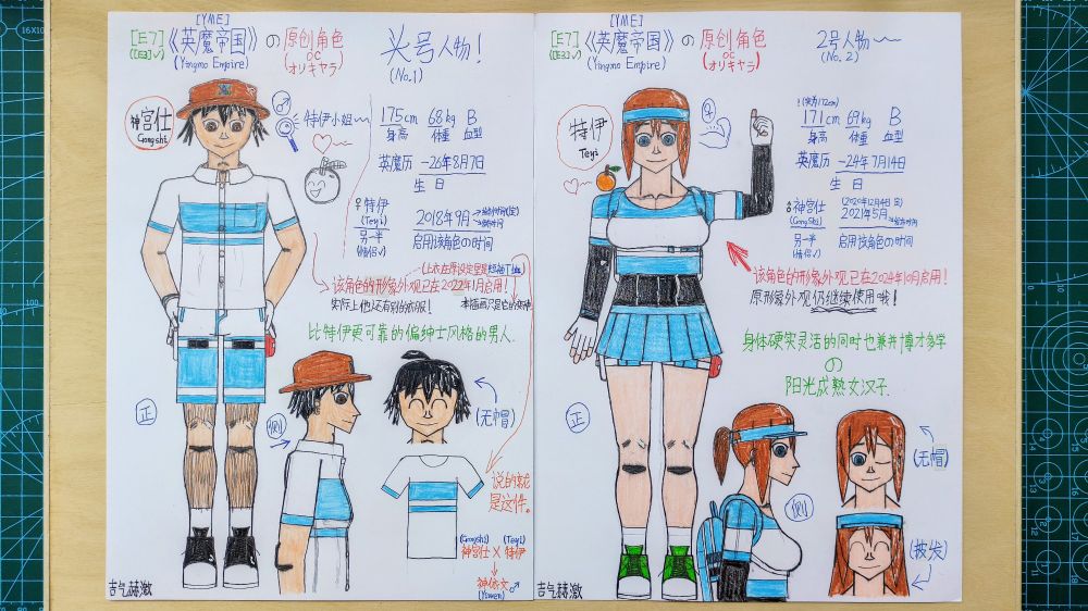 -标签：
《 #英魔帝国 》/Yingmo Empire。

-角色：
神宫仕🔎（Gongshi）
特伊💪（Teyi）