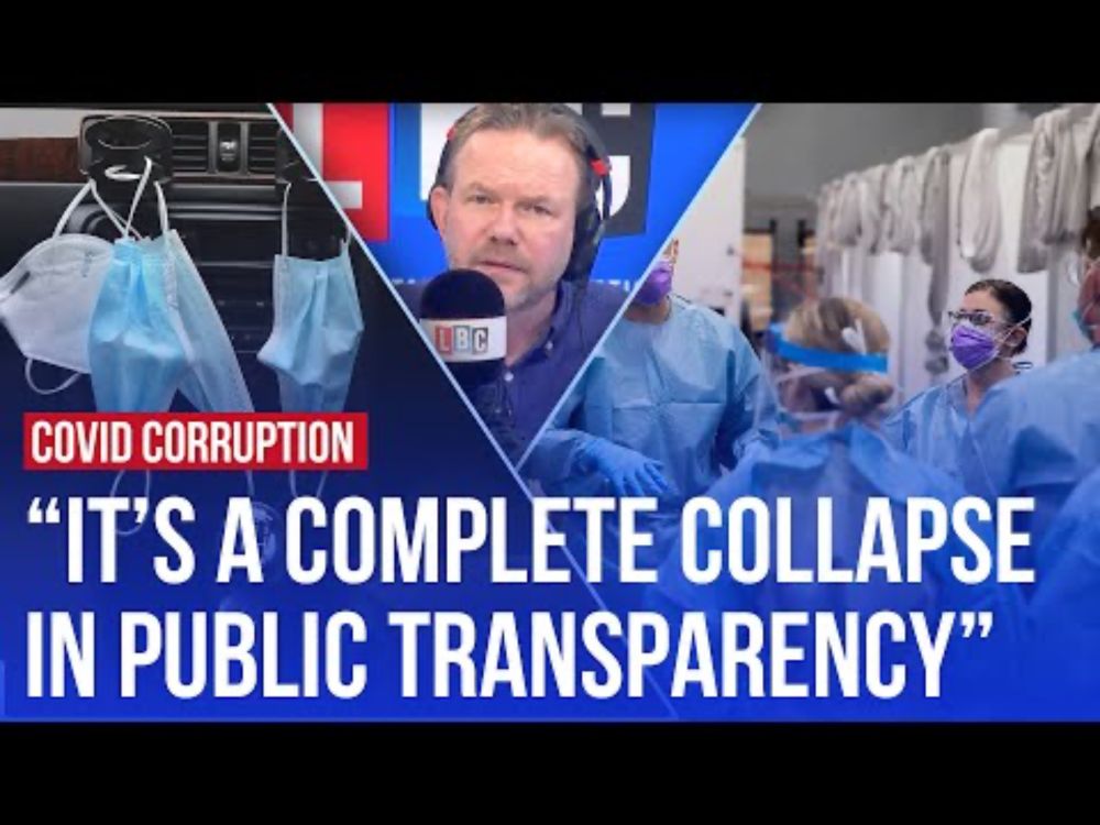 Tory Covid contracts worth £15bn had corruption ‘red flags’ | LBC