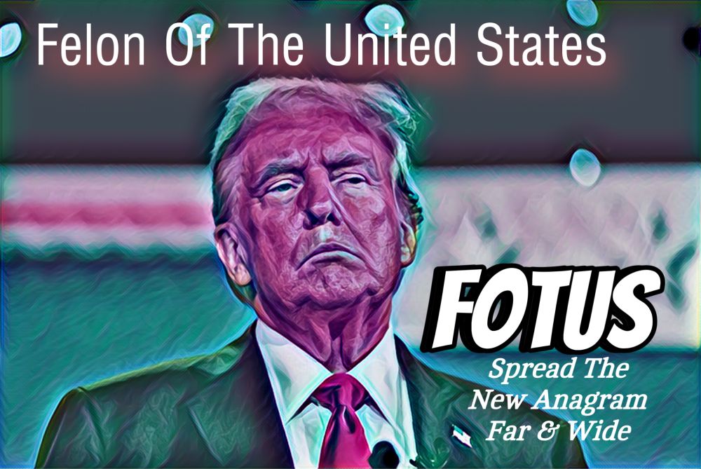 Felon of the united states #FOTUS Spread far and wide