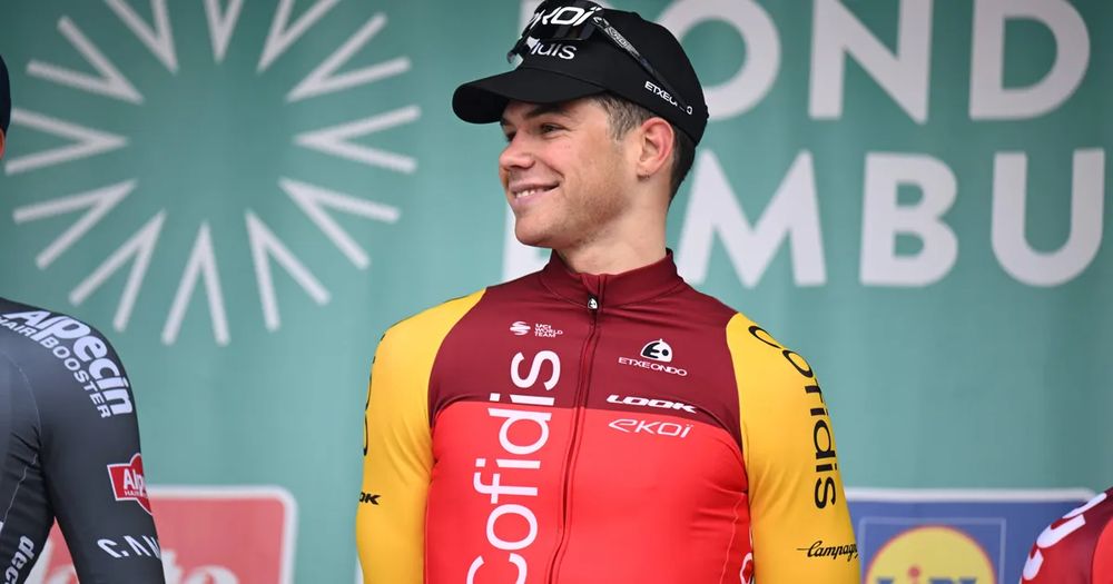 Milan Fretin, Belgian sprint talent racing the Giro with a partially torn shoulder capsule and damaged biceps