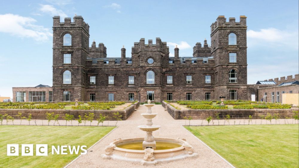 Derelict Derbyshire castle transformed into multiple new flats