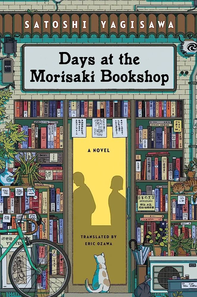 The cover of days at the morisaki bookshop