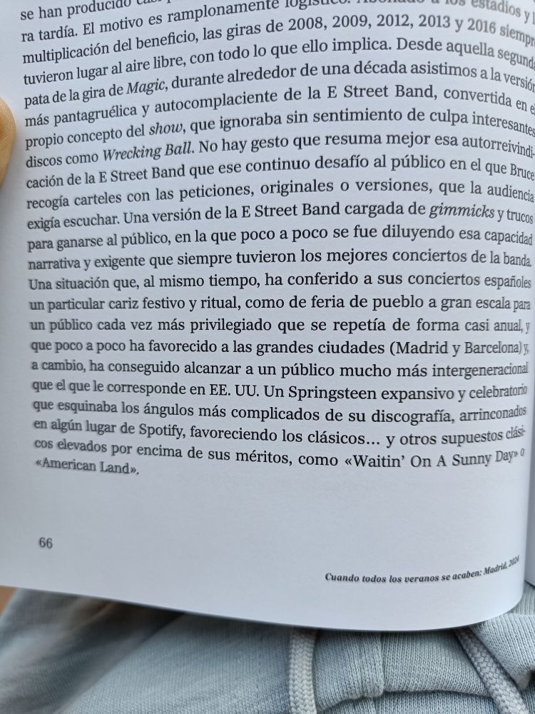 Pàgina 66 del llibre Bruce Springsteen: uno de los nuestros 