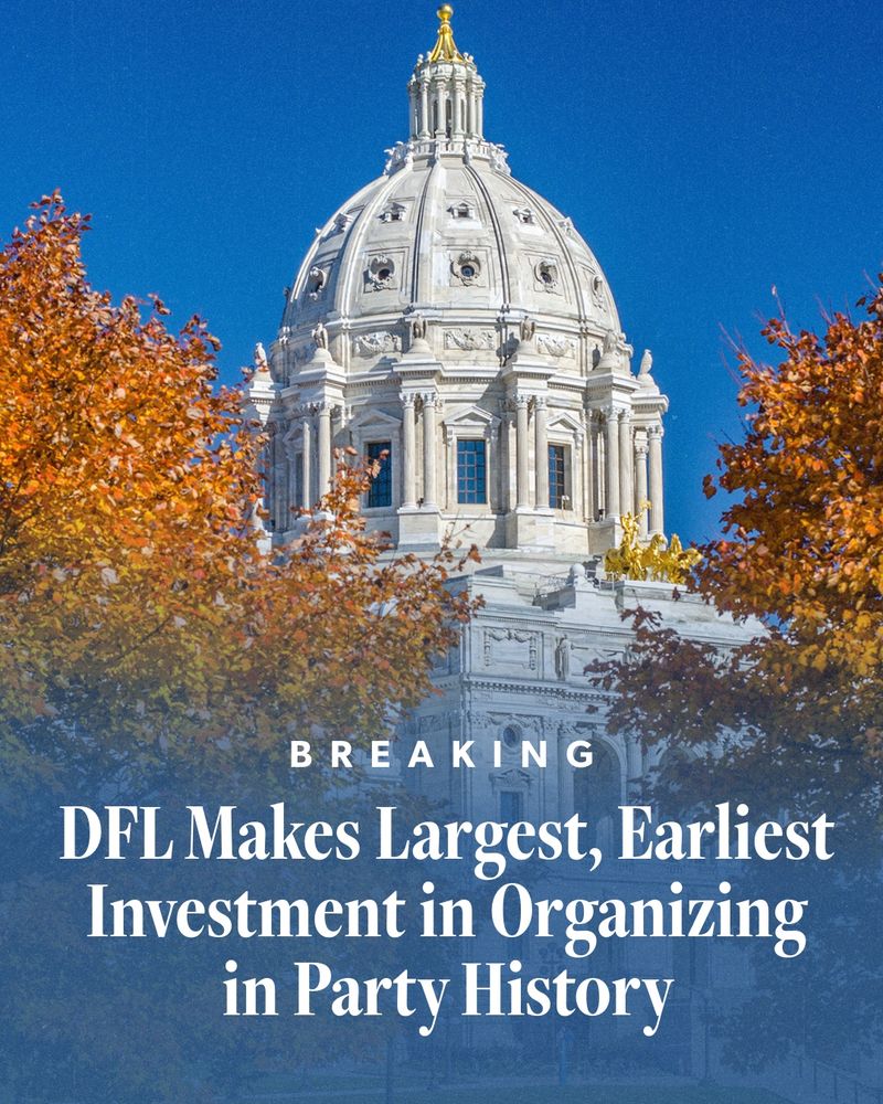 Breaking: DFL Makes Largest, Earliest Investment in Organizing in Party History
